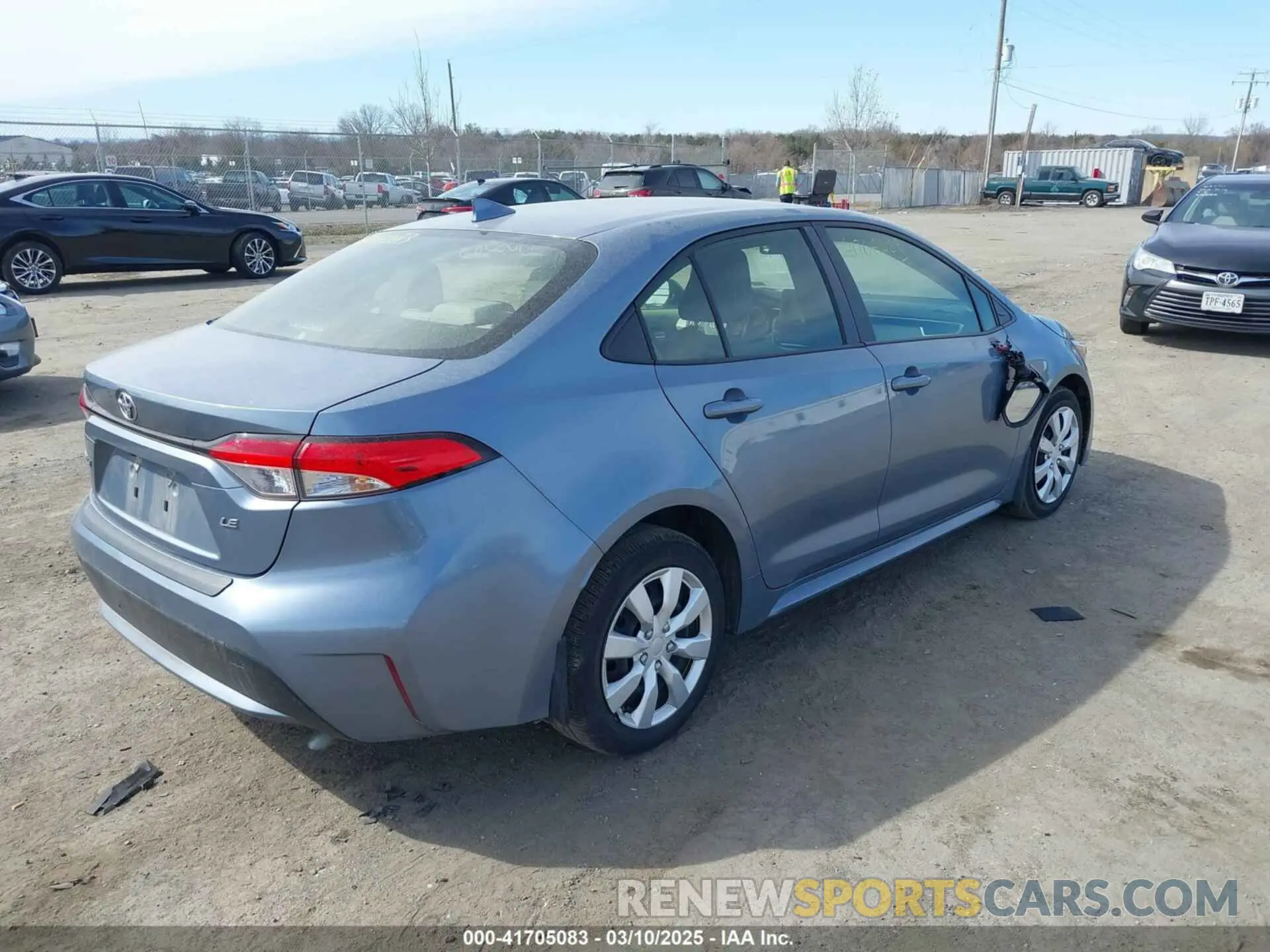 4 Photograph of a damaged car JTDEPMAE4NJ220312 TOYOTA COROLLA 2022