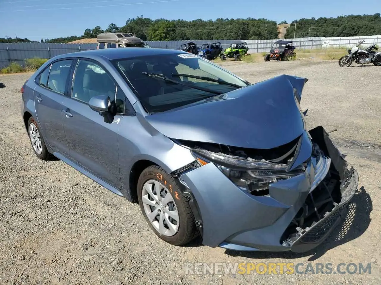 4 Photograph of a damaged car JTDEPMAE4NJ221069 TOYOTA COROLLA 2022