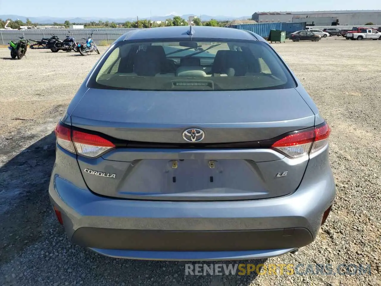 6 Photograph of a damaged car JTDEPMAE4NJ221069 TOYOTA COROLLA 2022