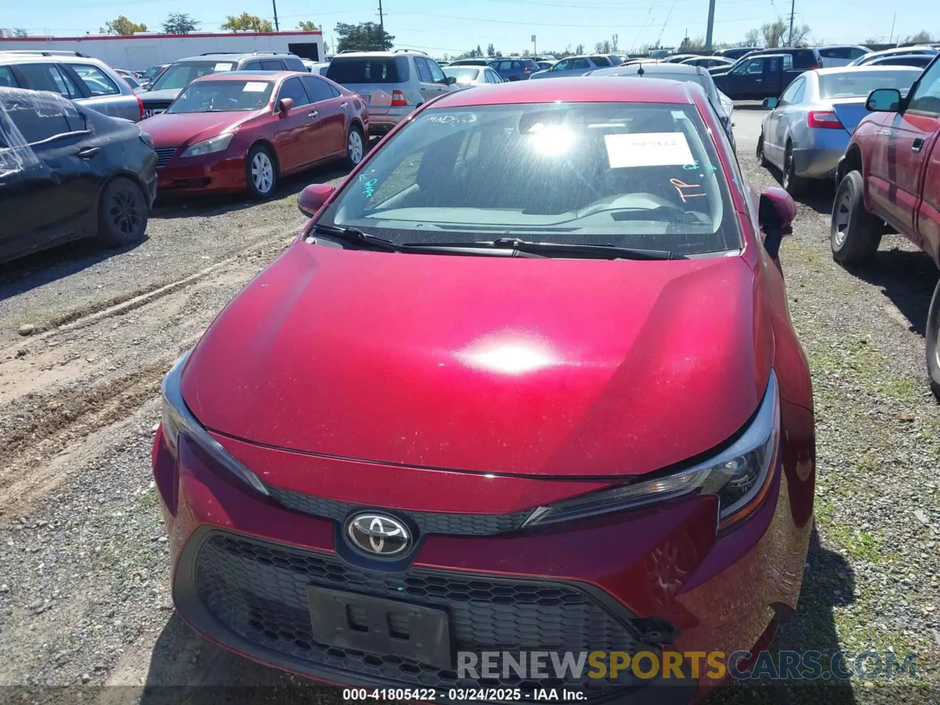 13 Photograph of a damaged car JTDEPMAE4NJ229611 TOYOTA COROLLA 2022