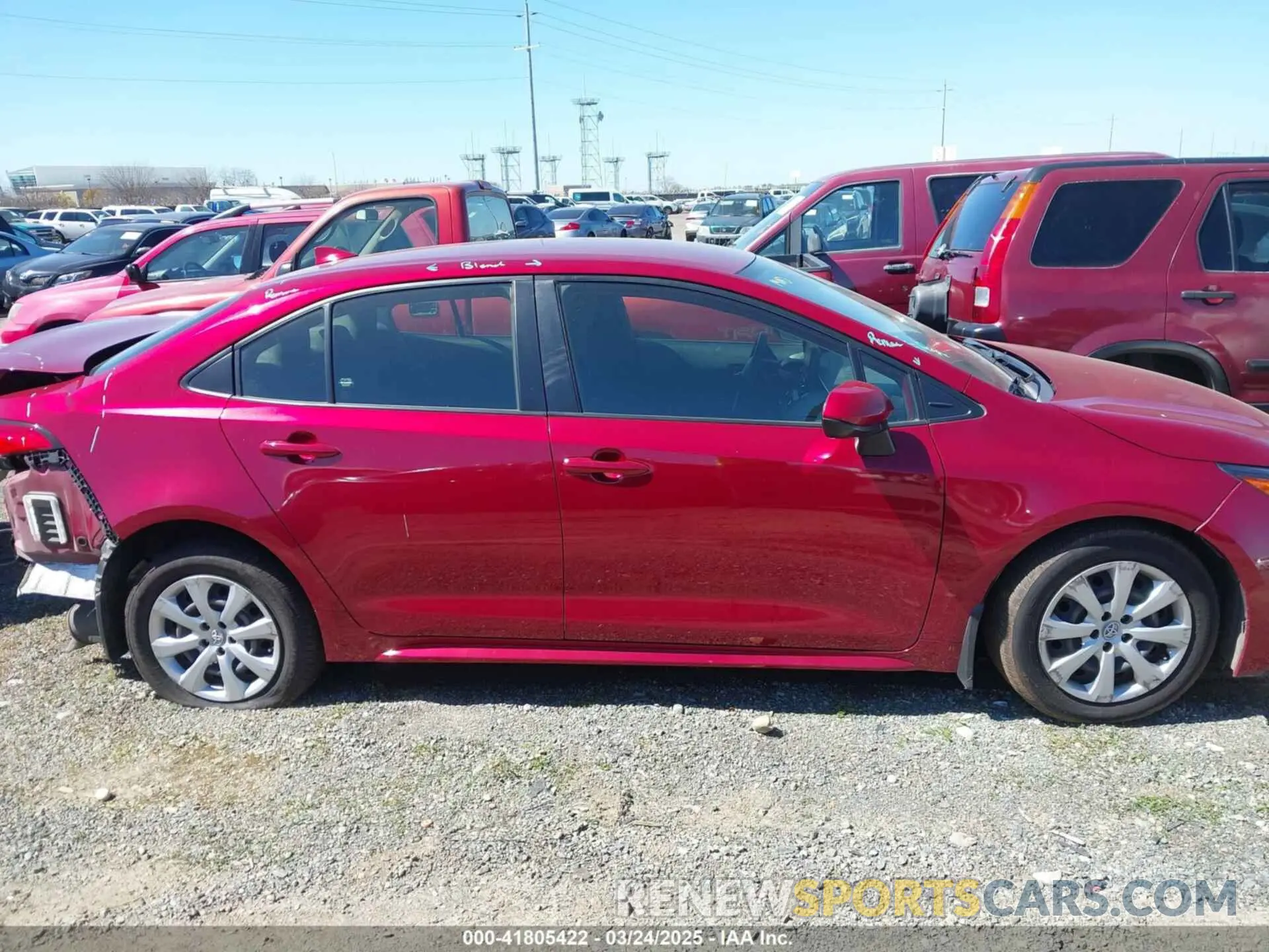 14 Photograph of a damaged car JTDEPMAE4NJ229611 TOYOTA COROLLA 2022