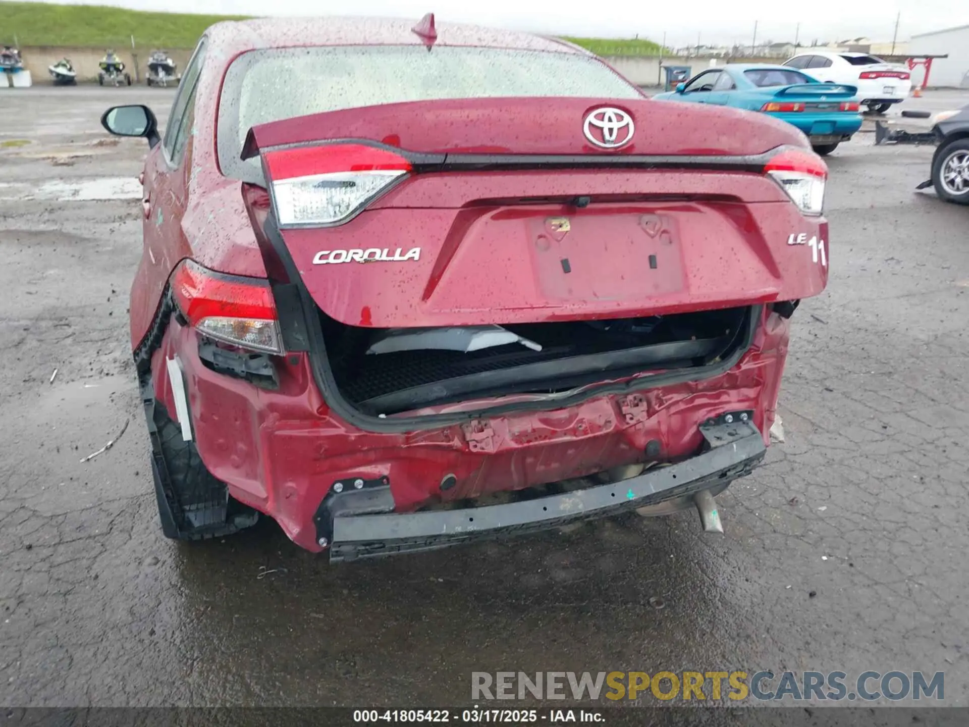 6 Photograph of a damaged car JTDEPMAE4NJ229611 TOYOTA COROLLA 2022