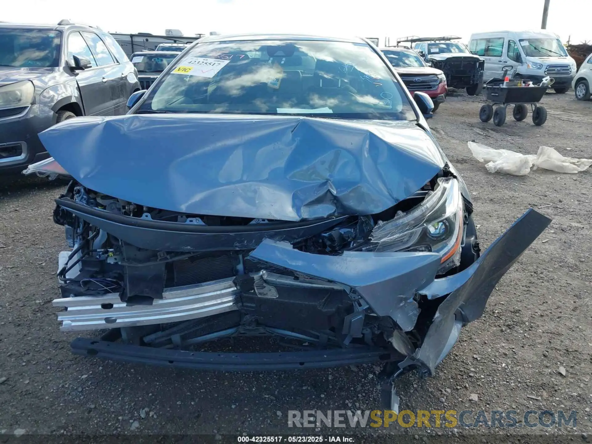 12 Photograph of a damaged car JTDEPMAE4NJ230564 TOYOTA COROLLA 2022