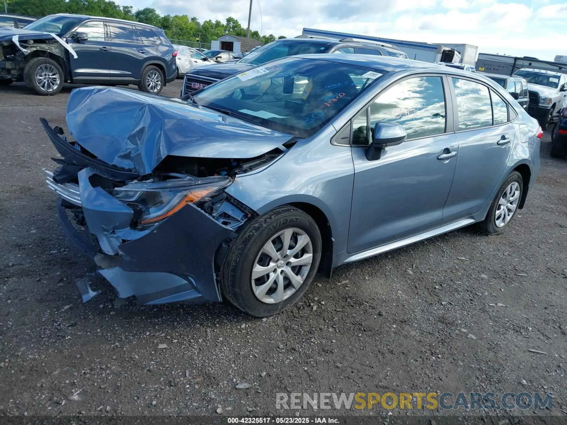 2 Photograph of a damaged car JTDEPMAE4NJ230564 TOYOTA COROLLA 2022