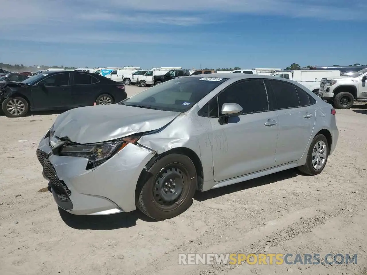 1 Photograph of a damaged car JTDEPMAE5N3003016 TOYOTA COROLLA 2022