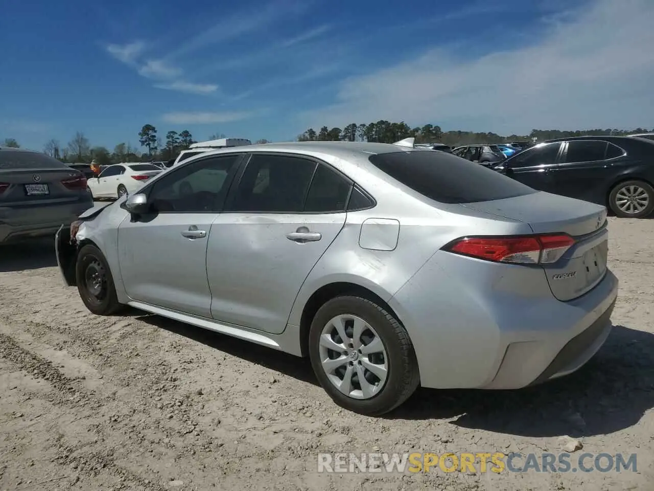 2 Photograph of a damaged car JTDEPMAE5N3003016 TOYOTA COROLLA 2022