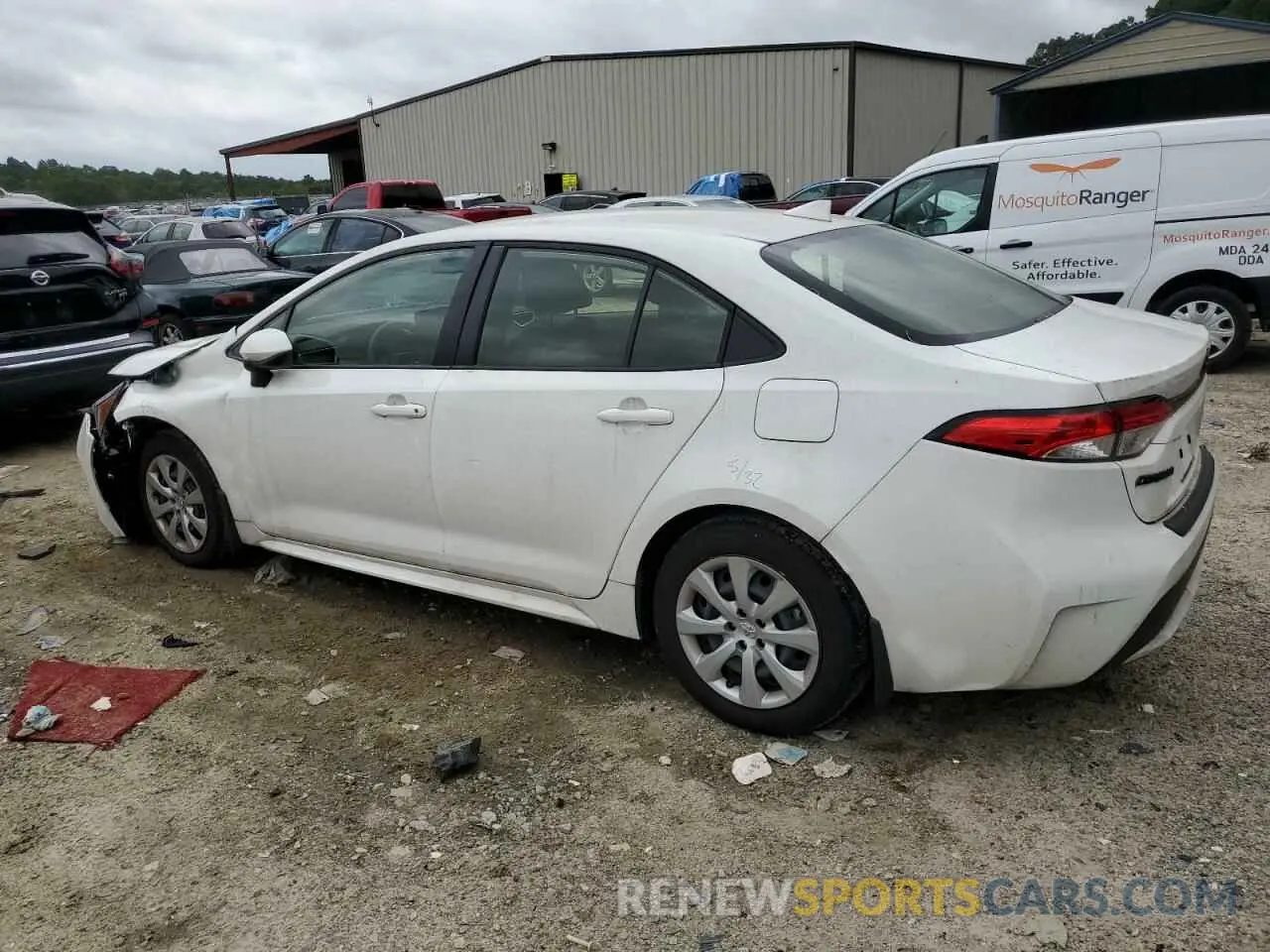 2 Фотография поврежденного автомобиля JTDEPMAE5N3017207 TOYOTA COROLLA 2022