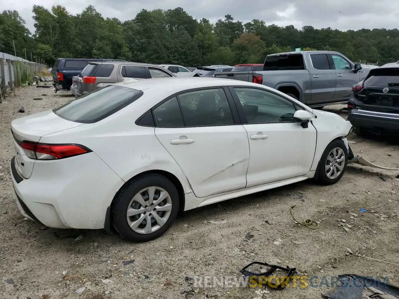 3 Фотография поврежденного автомобиля JTDEPMAE5N3017207 TOYOTA COROLLA 2022