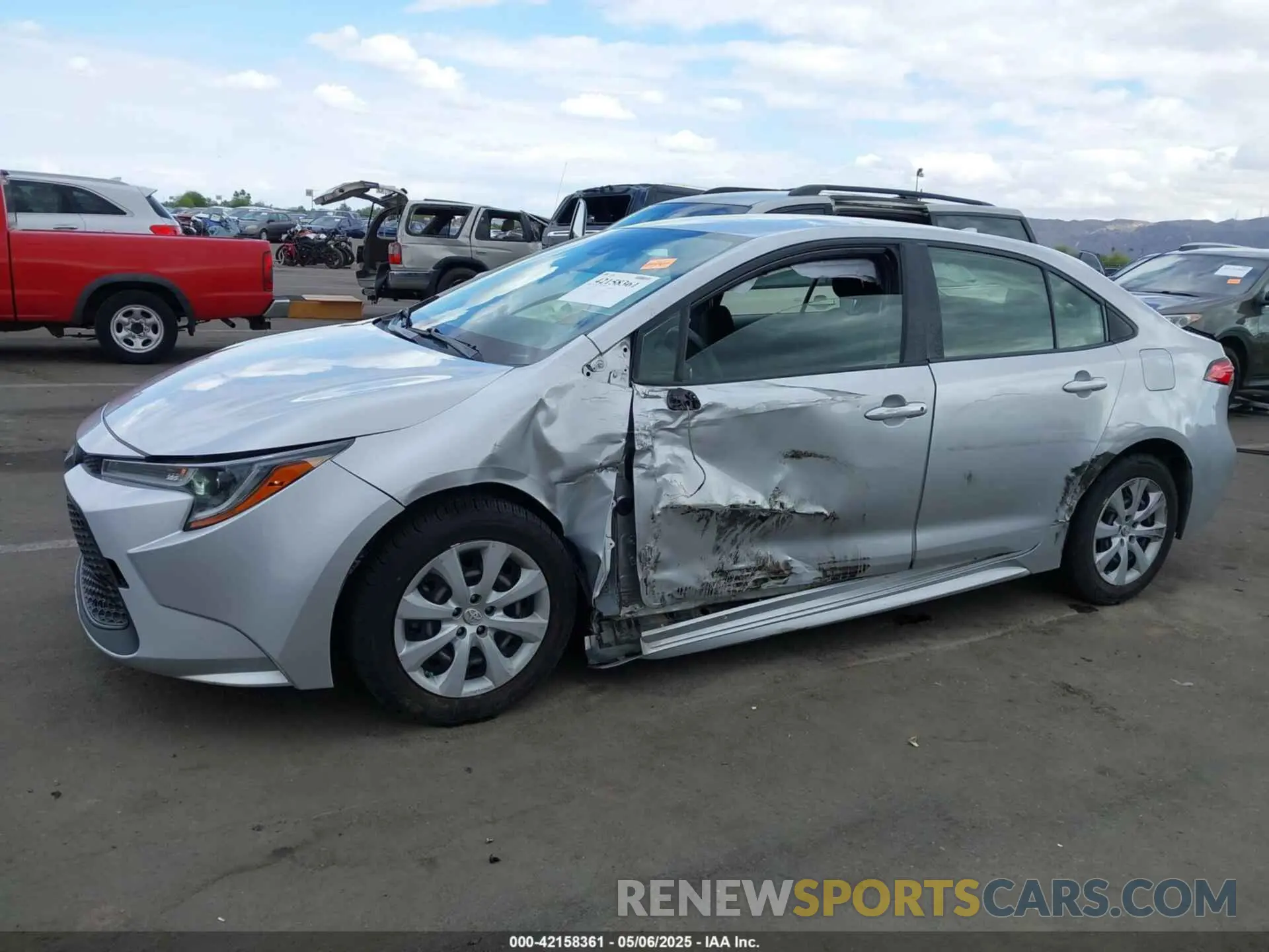 6 Photograph of a damaged car JTDEPMAE5N3018731 TOYOTA COROLLA 2022