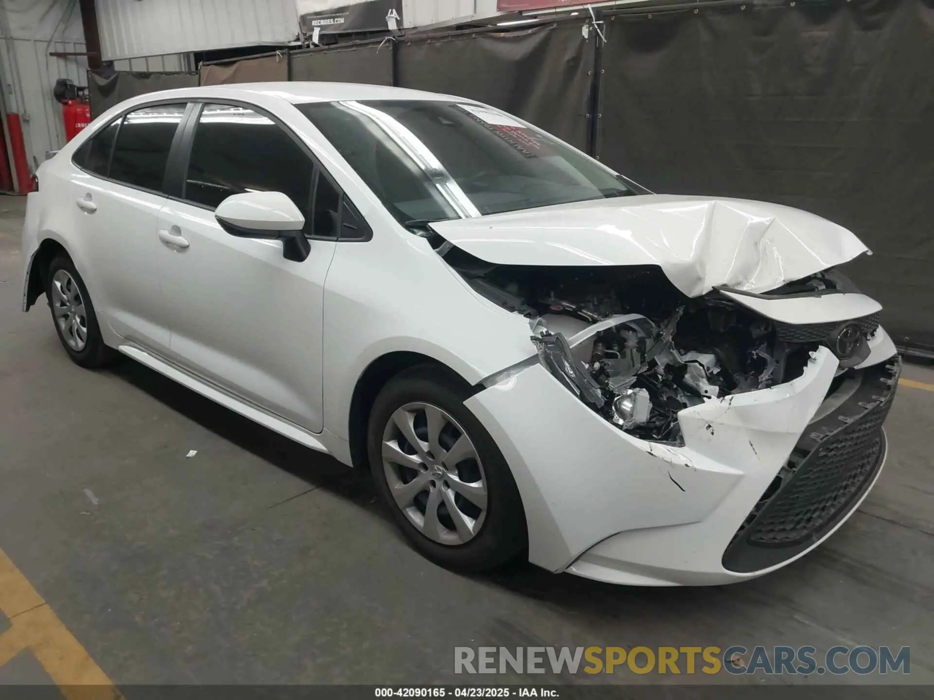 1 Фотография поврежденного автомобиля JTDEPMAE5N3022066 TOYOTA COROLLA 2022