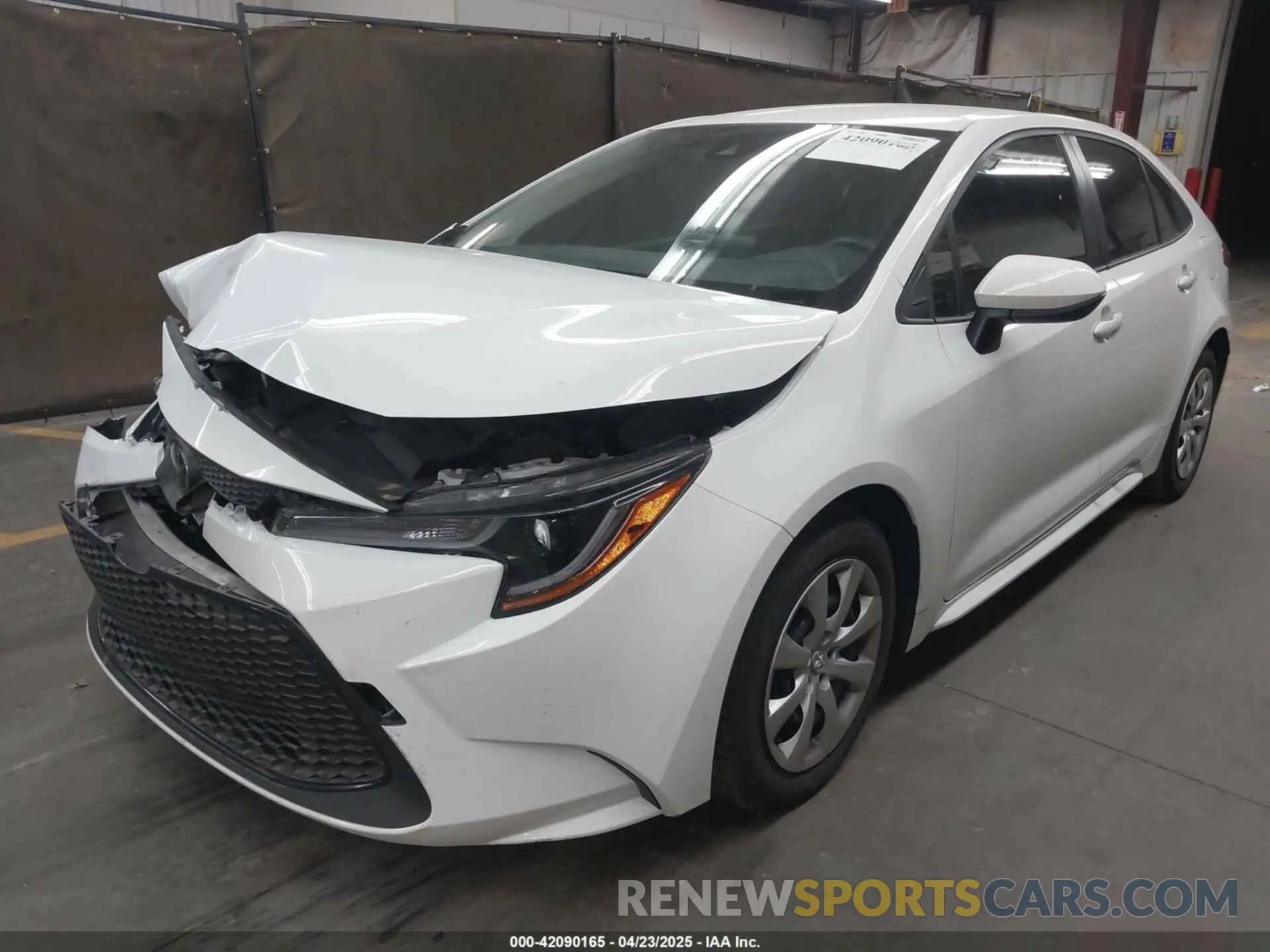 2 Фотография поврежденного автомобиля JTDEPMAE5N3022066 TOYOTA COROLLA 2022