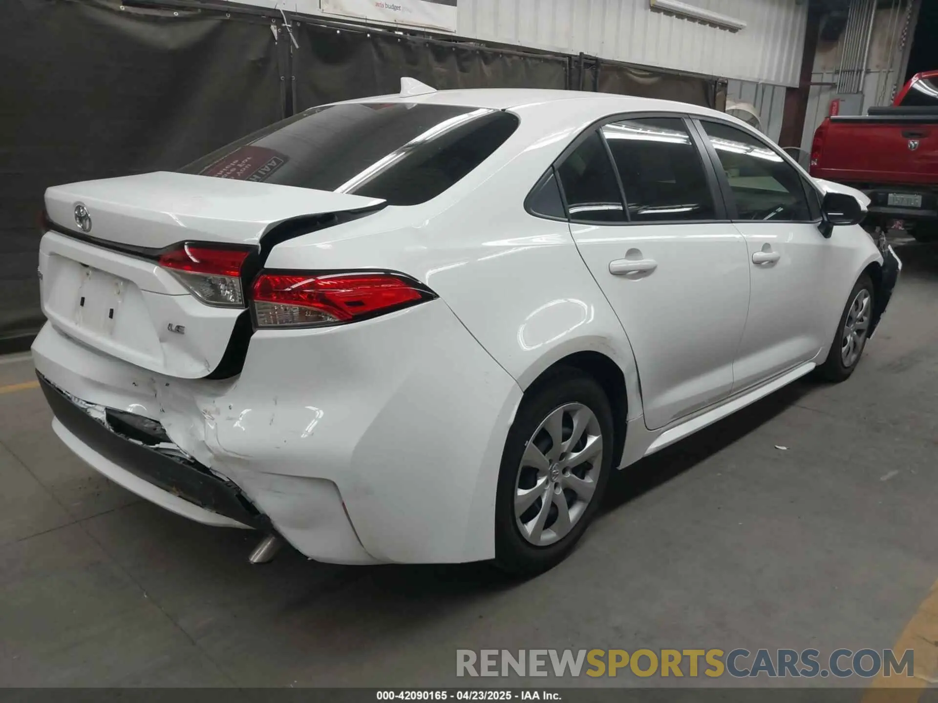 4 Фотография поврежденного автомобиля JTDEPMAE5N3022066 TOYOTA COROLLA 2022