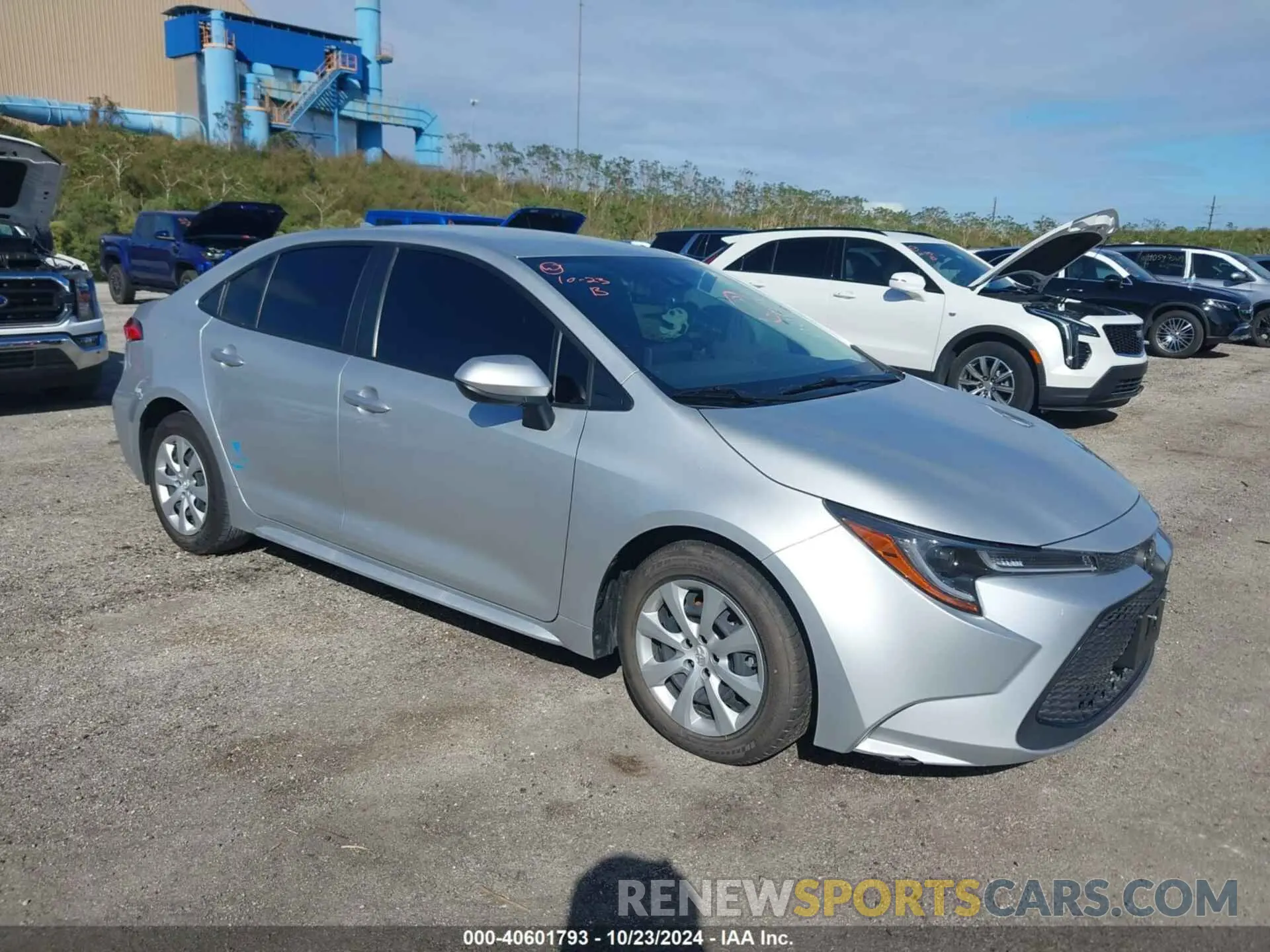 1 Photograph of a damaged car JTDEPMAE5N3027901 TOYOTA COROLLA 2022