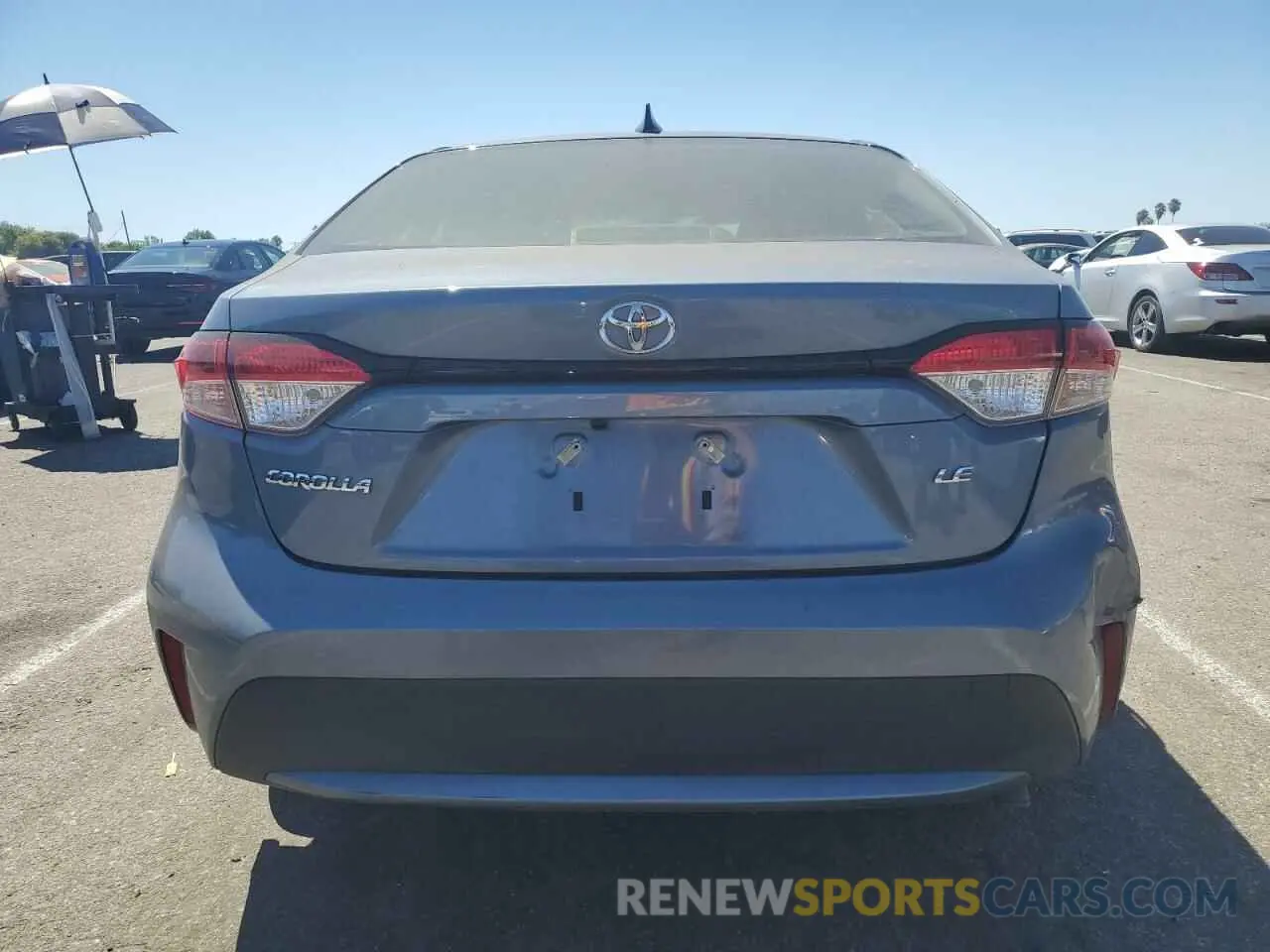 6 Photograph of a damaged car JTDEPMAE5N3033892 TOYOTA COROLLA 2022