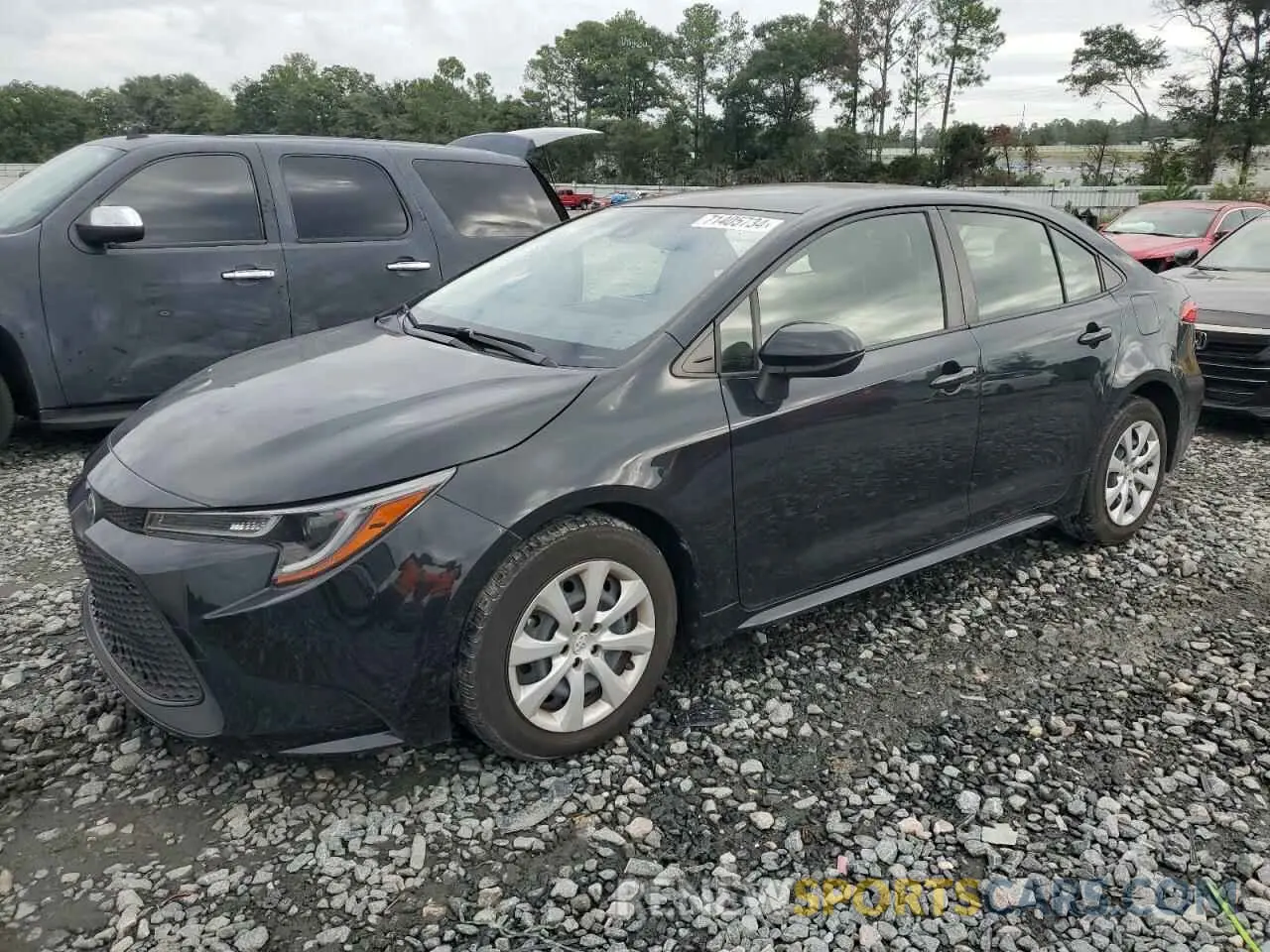 1 Photograph of a damaged car JTDEPMAE5NJ191015 TOYOTA COROLLA 2022