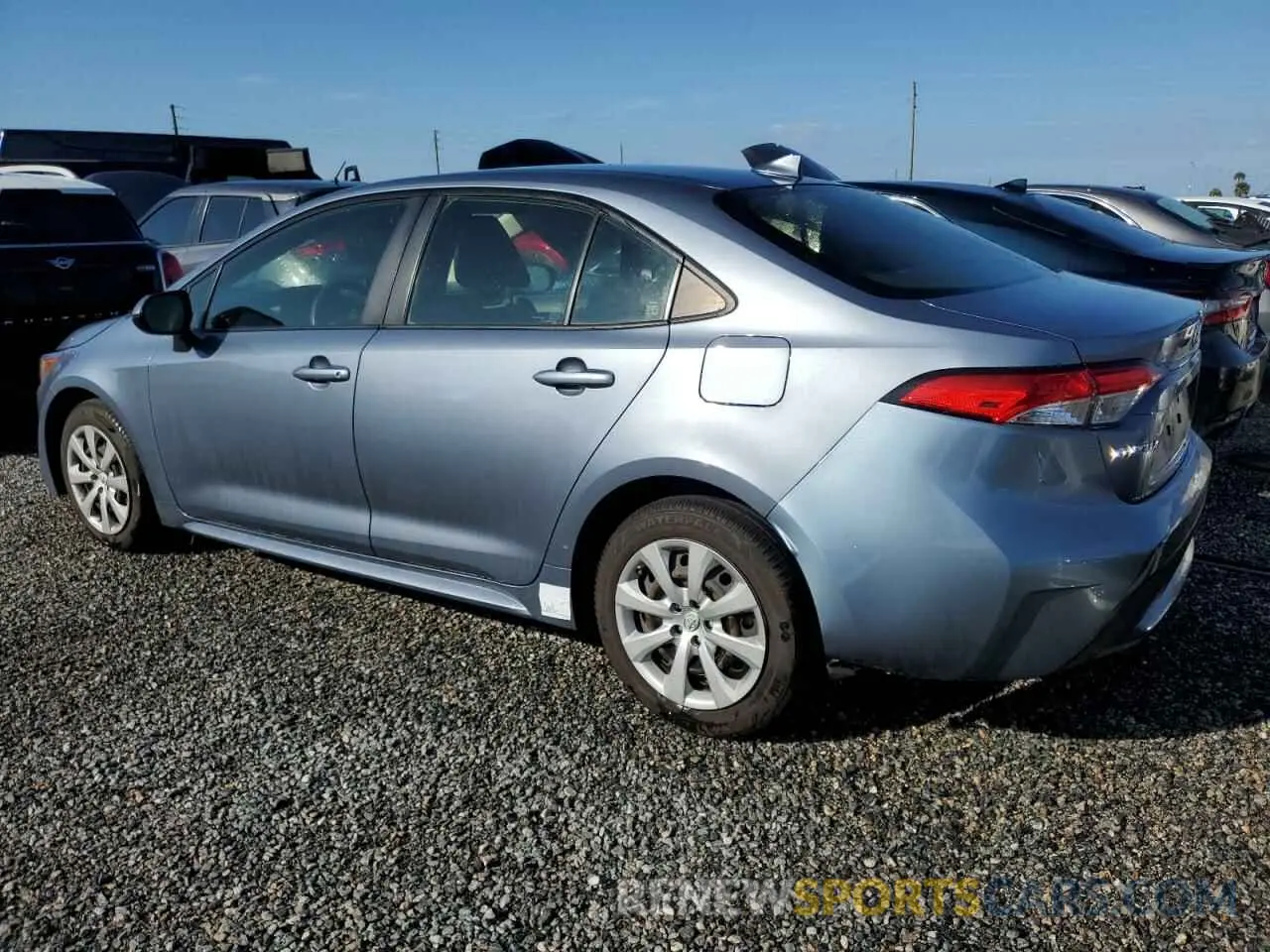 2 Фотография поврежденного автомобиля JTDEPMAE5NJ200408 TOYOTA COROLLA 2022