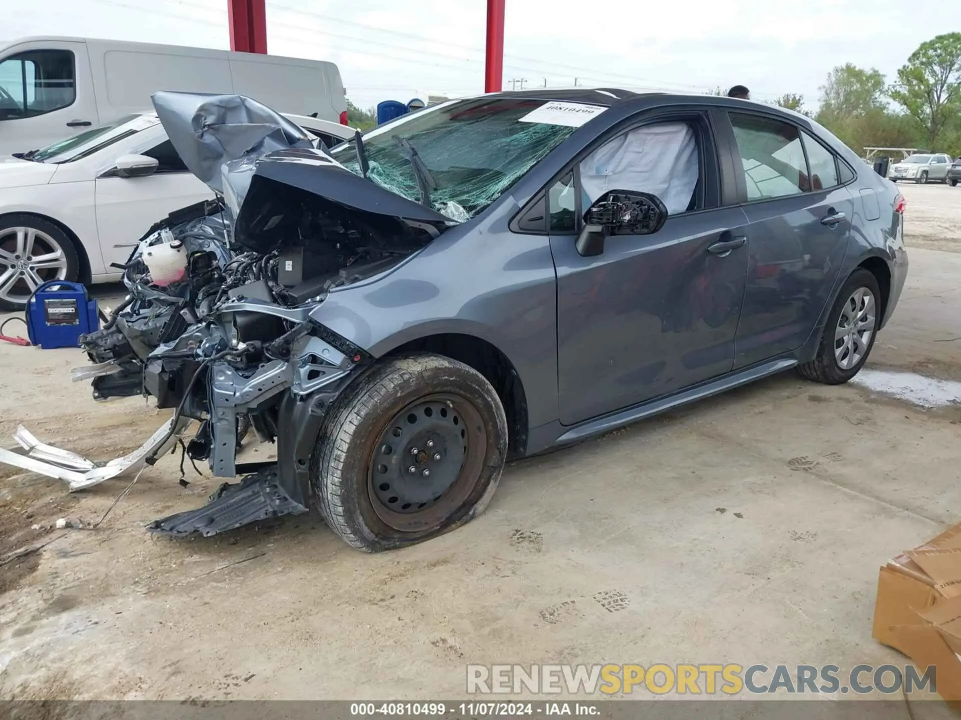 2 Photograph of a damaged car JTDEPMAE5NJ218049 TOYOTA COROLLA 2022