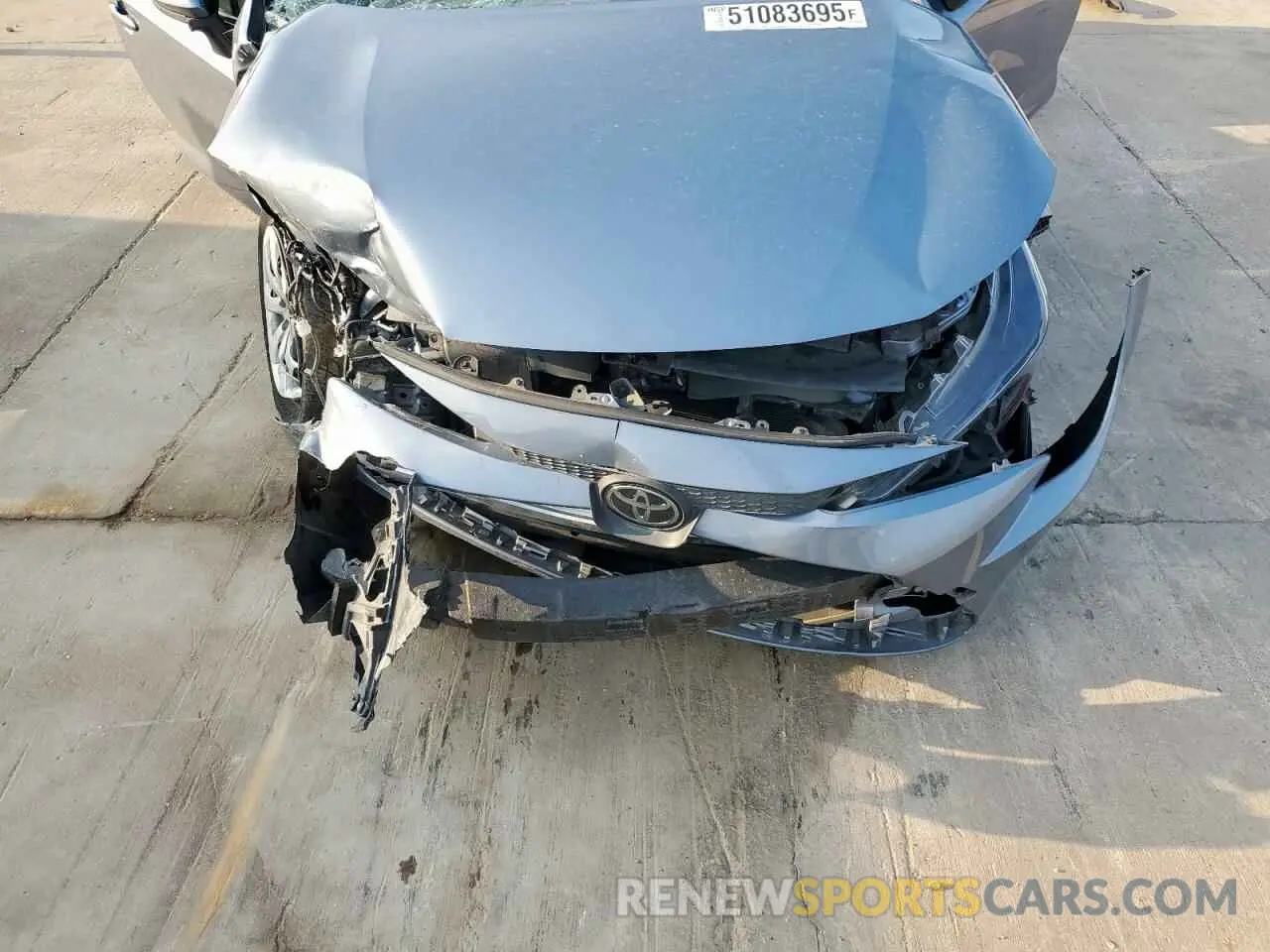 12 Фотография поврежденного автомобиля JTDEPMAE5NJ222392 TOYOTA COROLLA 2022