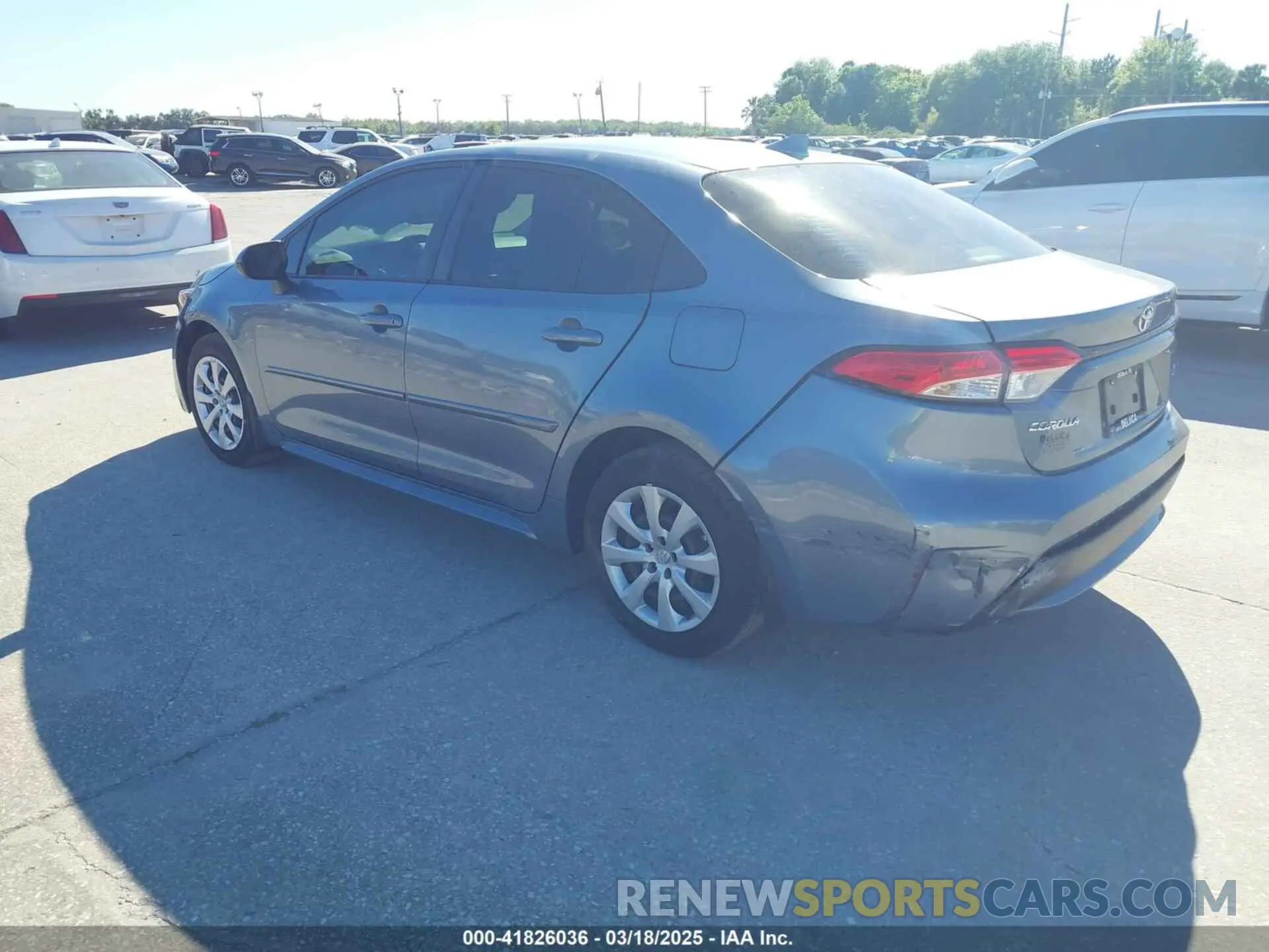 3 Photograph of a damaged car JTDEPMAE5NJ225826 TOYOTA COROLLA 2022