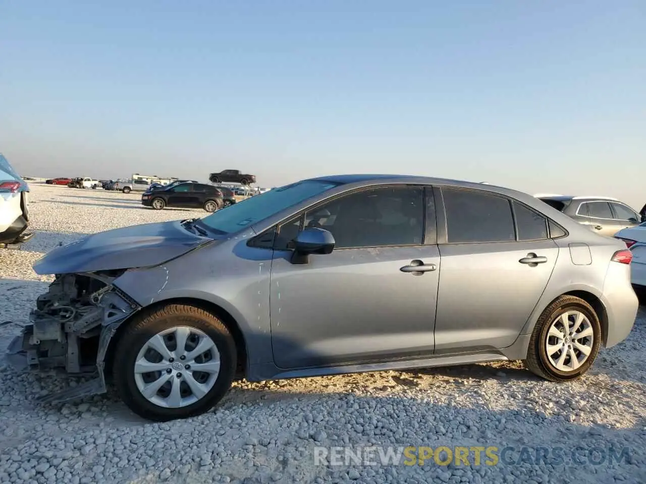 1 Photograph of a damaged car JTDEPMAE6N3004918 TOYOTA COROLLA 2022