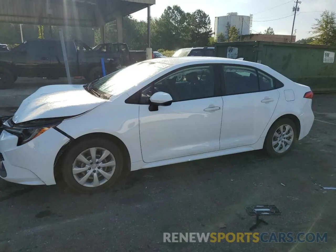 1 Photograph of a damaged car JTDEPMAE6N3006099 TOYOTA COROLLA 2022