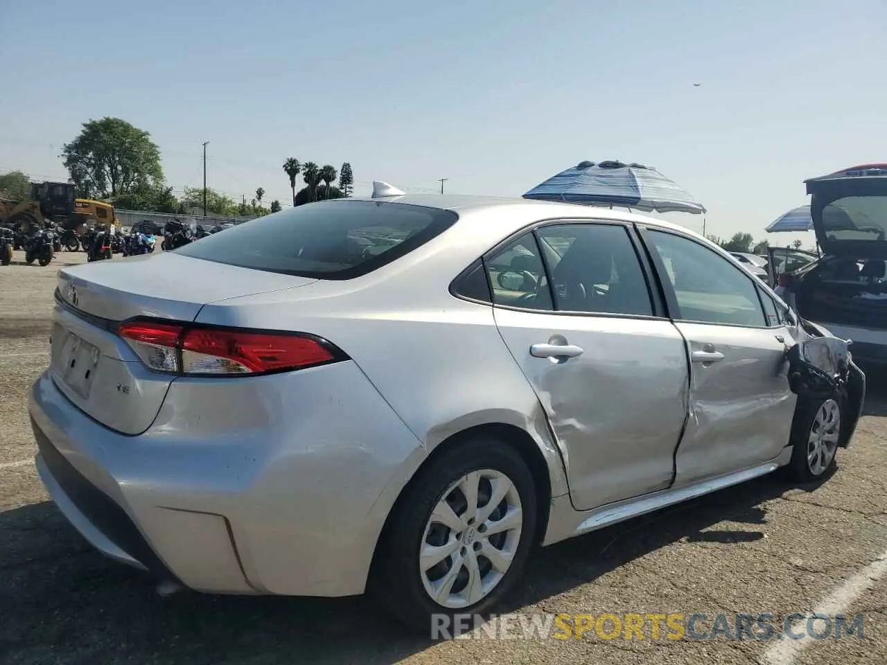 3 Фотография поврежденного автомобиля JTDEPMAE6N3024828 TOYOTA COROLLA 2022