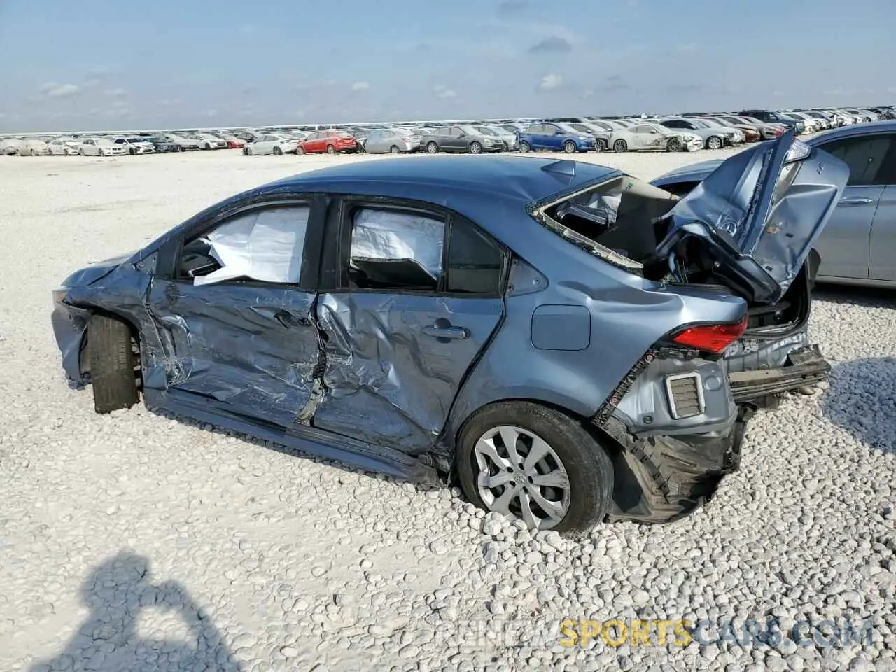 2 Photograph of a damaged car JTDEPMAE6NJ191489 TOYOTA COROLLA 2022