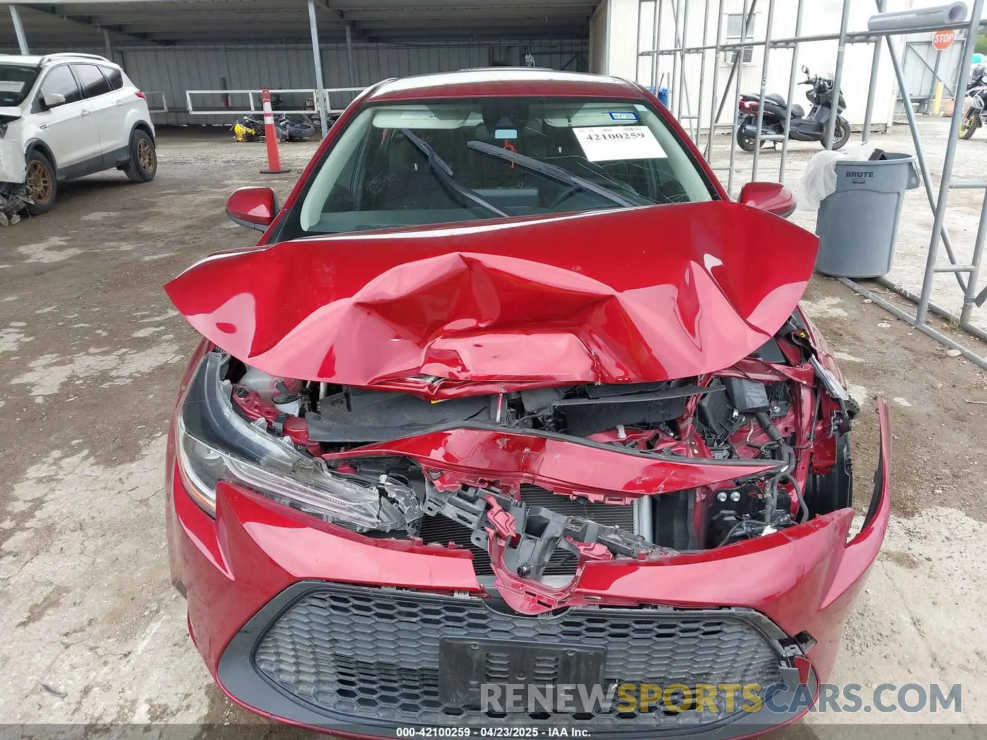 12 Photograph of a damaged car JTDEPMAE6NJ194876 TOYOTA COROLLA 2022