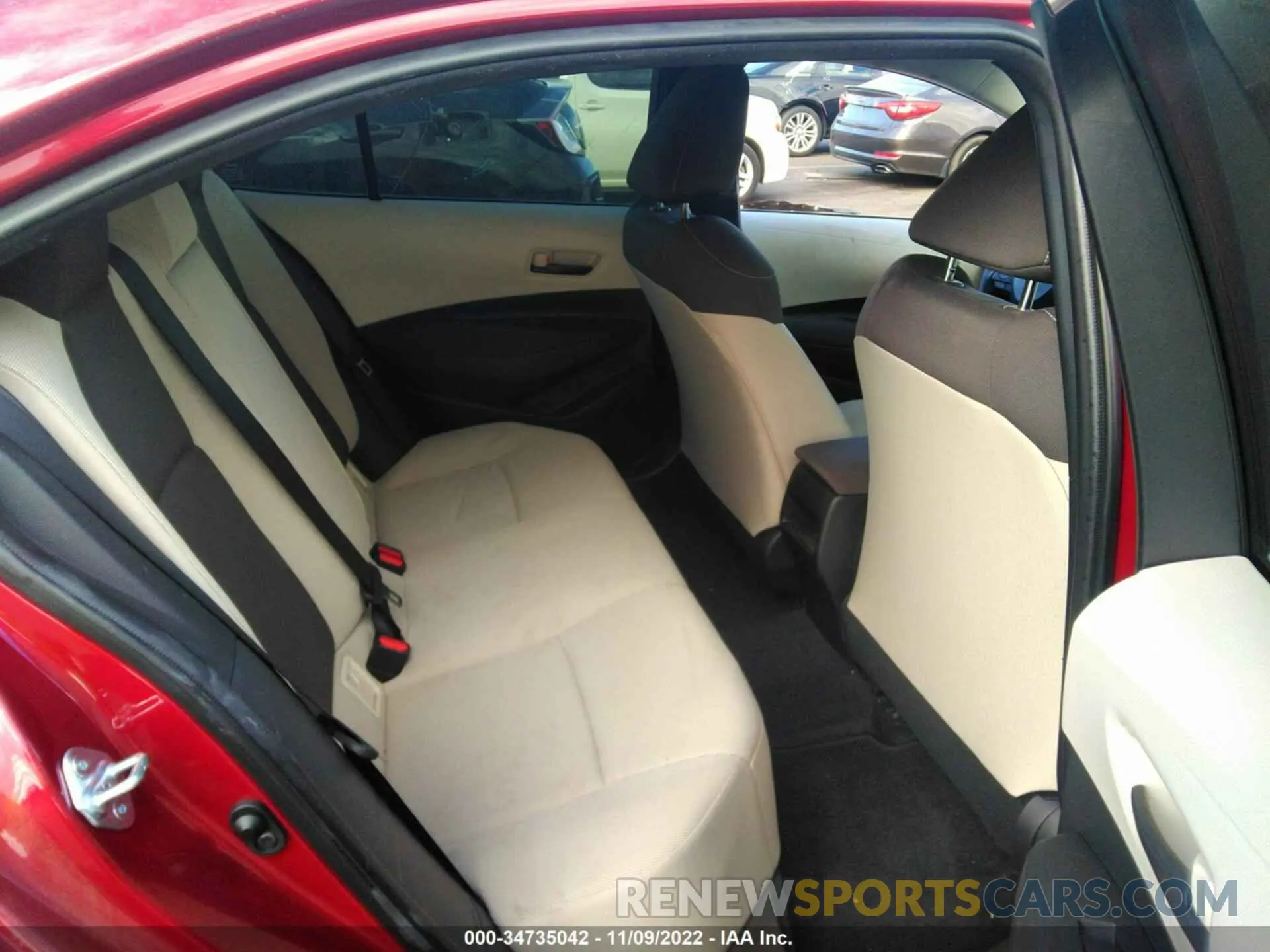 8 Фотография поврежденного автомобиля JTDEPMAE6NJ212647 TOYOTA COROLLA 2022