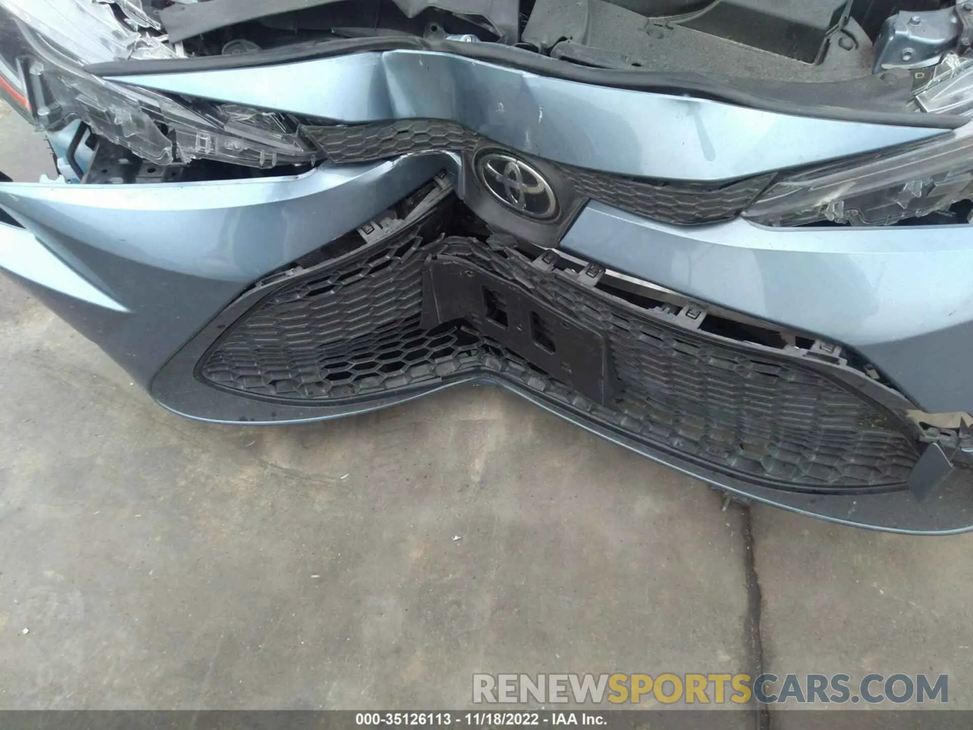 6 Photograph of a damaged car JTDEPMAE6NJ217475 TOYOTA COROLLA 2022