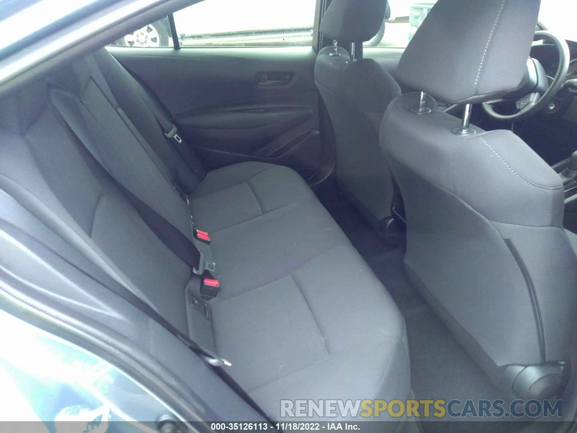 8 Photograph of a damaged car JTDEPMAE6NJ217475 TOYOTA COROLLA 2022