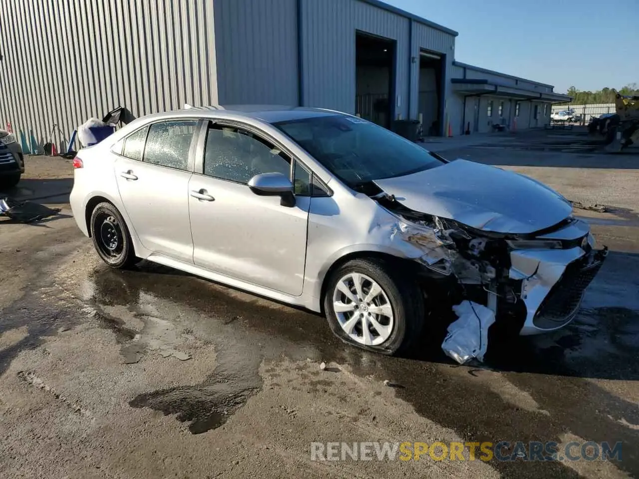 4 Photograph of a damaged car JTDEPMAE6NJ223499 TOYOTA COROLLA 2022