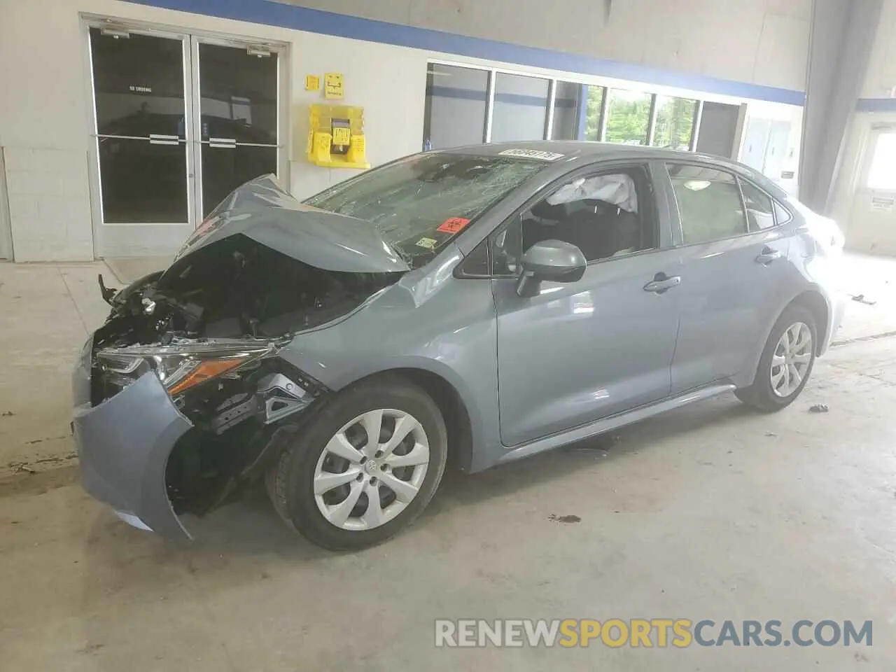 1 Фотография поврежденного автомобиля JTDEPMAE6NJ224412 TOYOTA COROLLA 2022