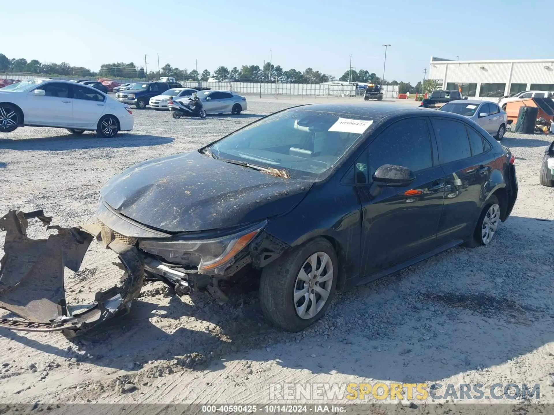 2 Photograph of a damaged car JTDEPMAE6NJ225690 TOYOTA COROLLA 2022