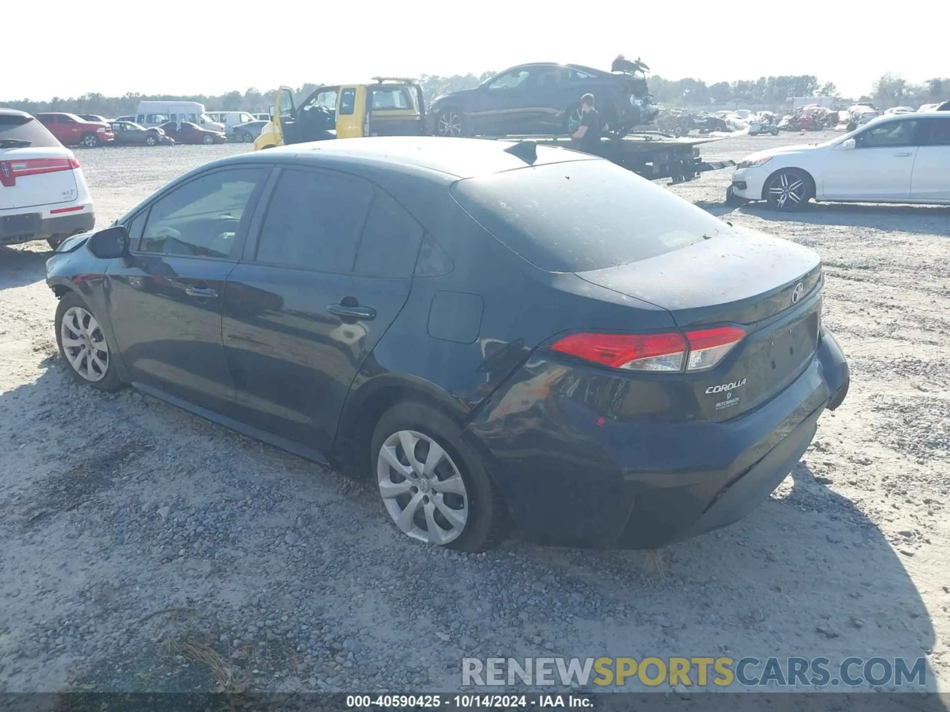 3 Photograph of a damaged car JTDEPMAE6NJ225690 TOYOTA COROLLA 2022