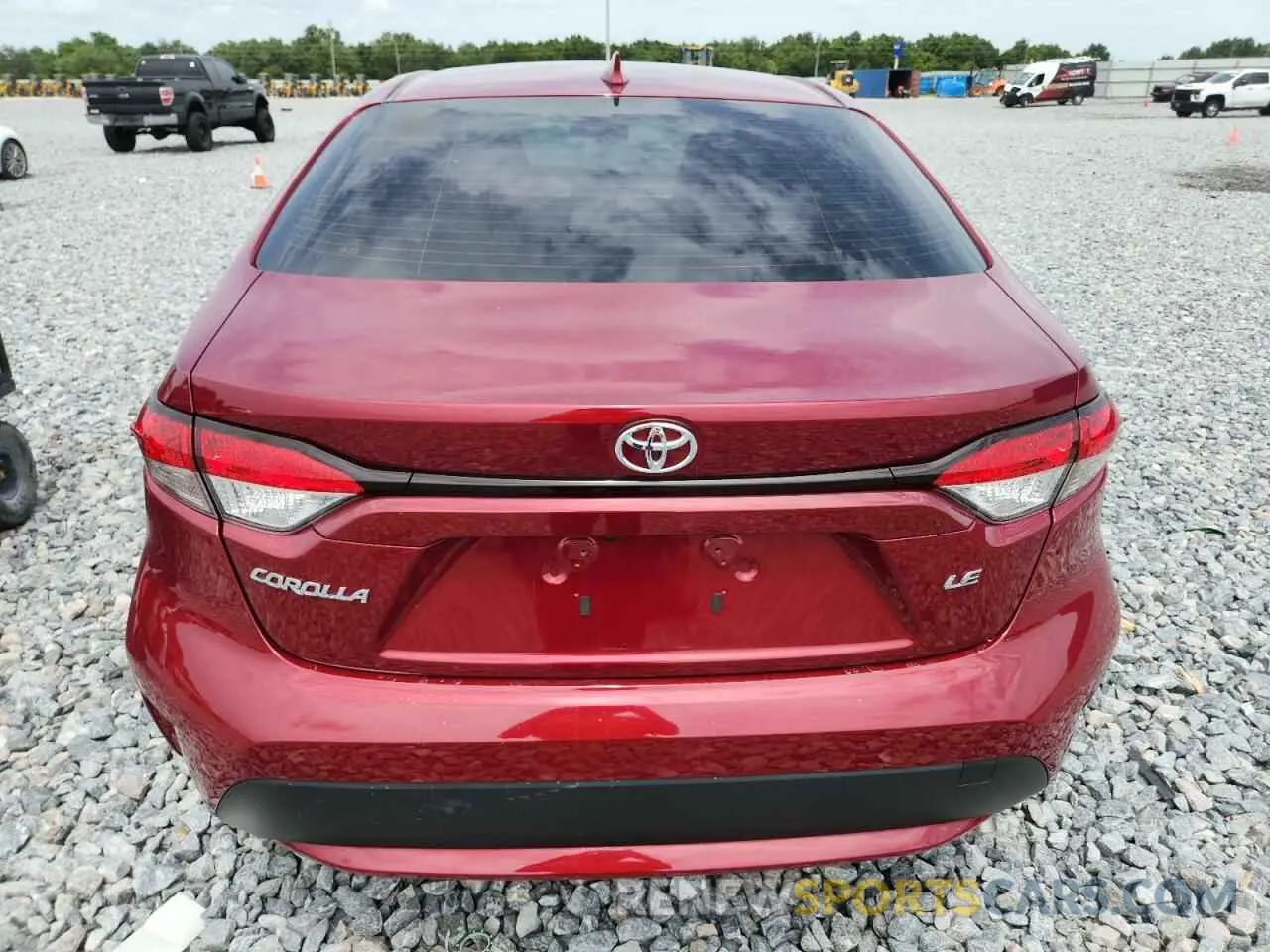 6 Фотография поврежденного автомобиля JTDEPMAE6NJ227228 TOYOTA COROLLA 2022