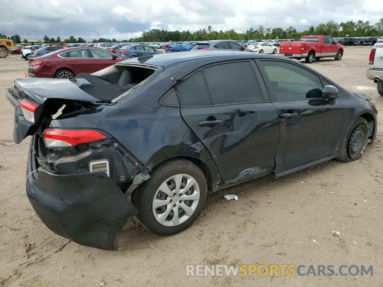 3 Фотография поврежденного автомобиля JTDEPMAE6NJ227620 TOYOTA COROLLA 2022