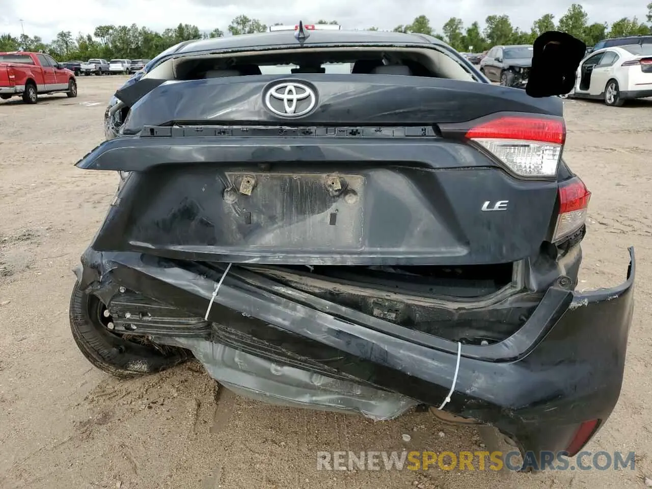 6 Фотография поврежденного автомобиля JTDEPMAE6NJ227620 TOYOTA COROLLA 2022