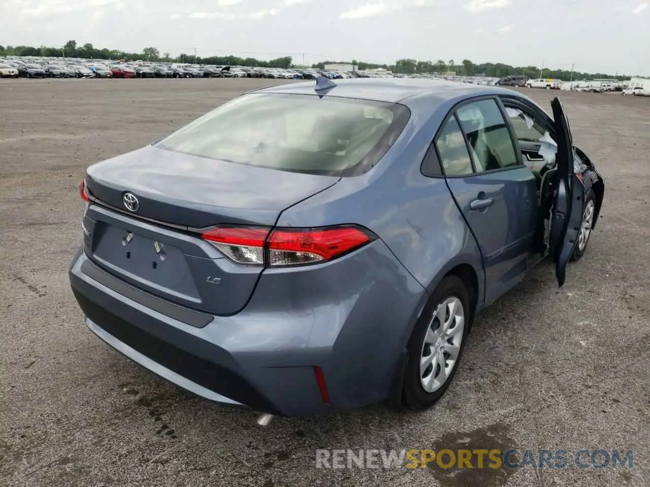 4 Photograph of a damaged car JTDEPMAE7N3000571 TOYOTA COROLLA 2022