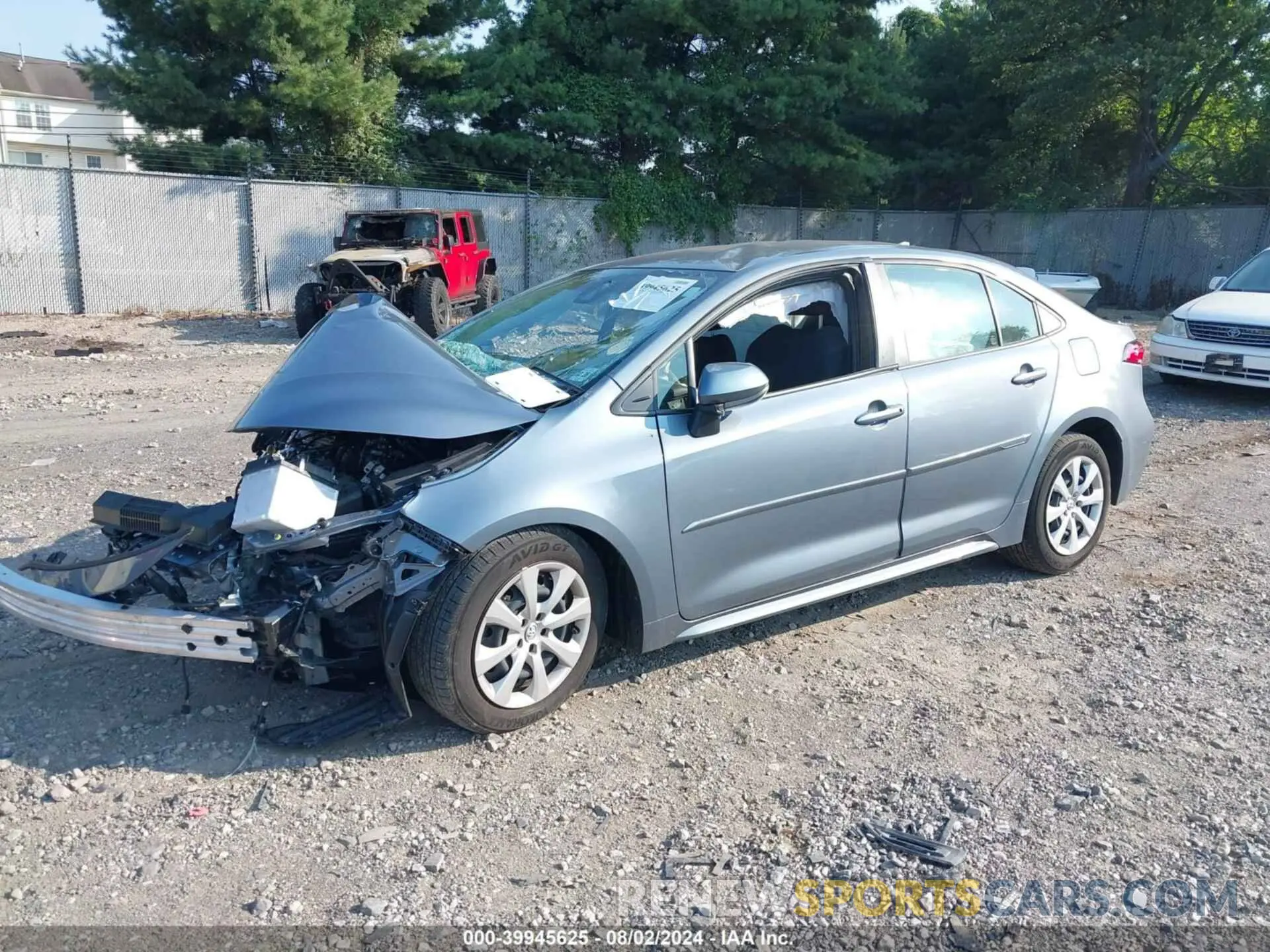 2 Фотография поврежденного автомобиля JTDEPMAE7N3000683 TOYOTA COROLLA 2022