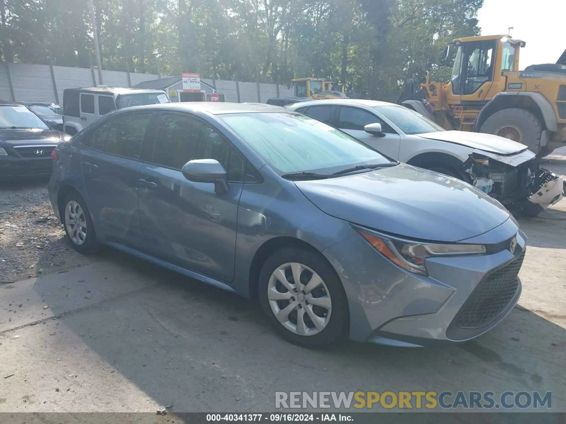 1 Photograph of a damaged car JTDEPMAE7N3003809 TOYOTA COROLLA 2022