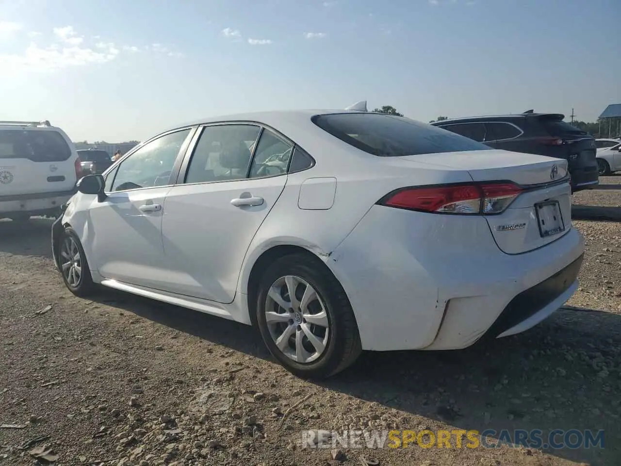 2 Фотография поврежденного автомобиля JTDEPMAE7N3019928 TOYOTA COROLLA 2022