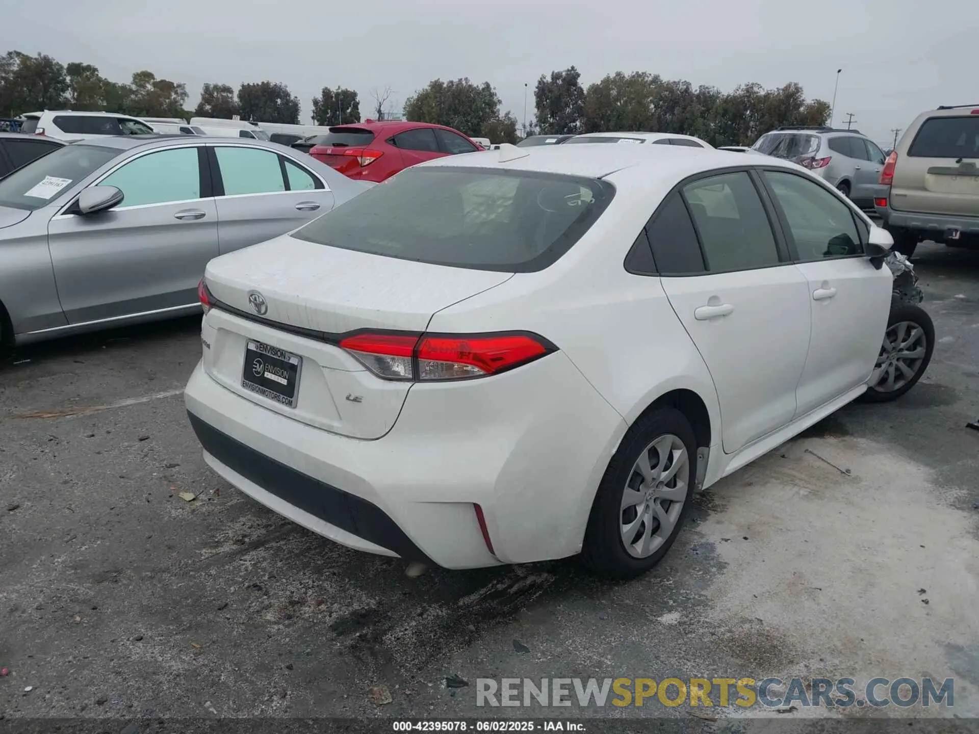 4 Фотография поврежденного автомобиля JTDEPMAE7N3020352 TOYOTA COROLLA 2022