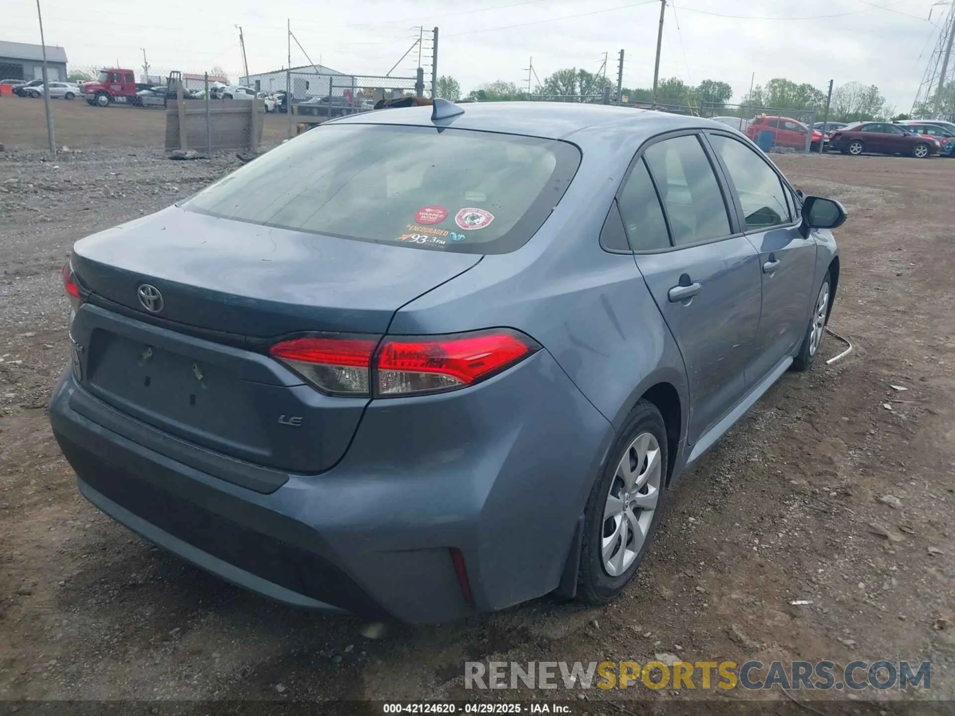 4 Photograph of a damaged car JTDEPMAE7N3025034 TOYOTA COROLLA 2022