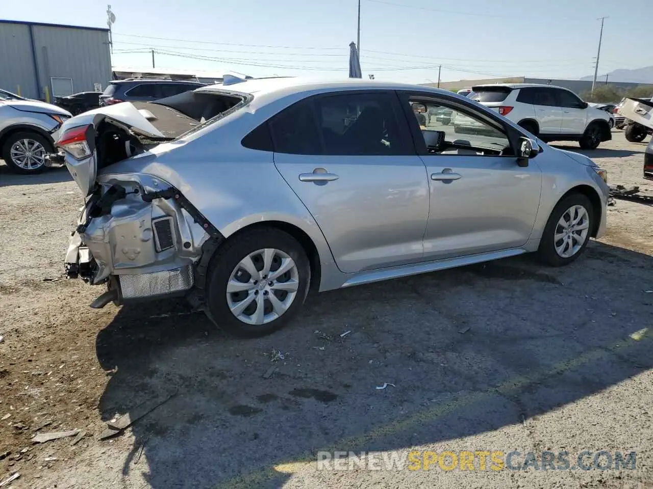 3 Photograph of a damaged car JTDEPMAE7N3028564 TOYOTA COROLLA 2022