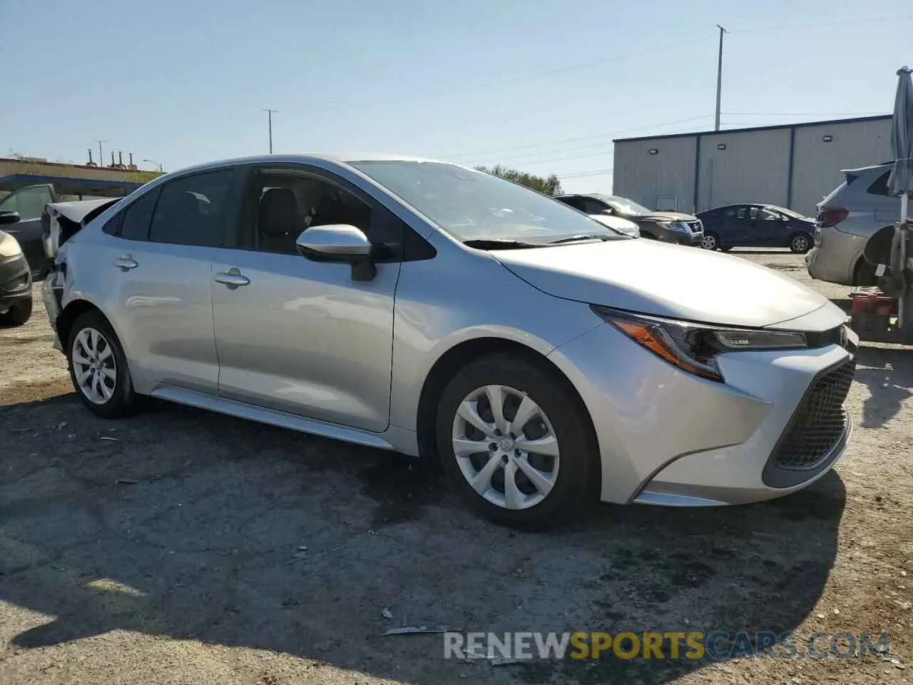 4 Photograph of a damaged car JTDEPMAE7N3028564 TOYOTA COROLLA 2022