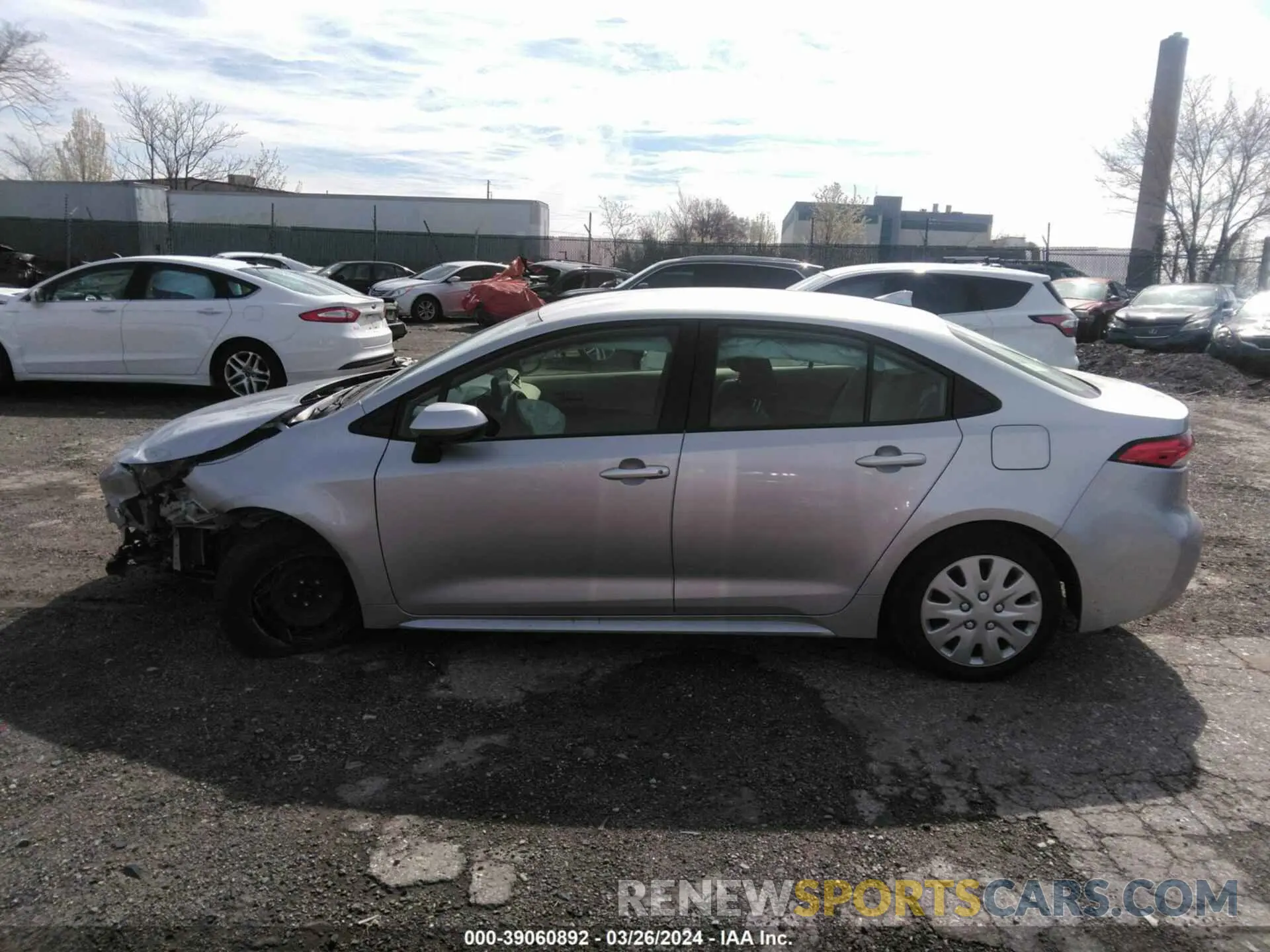 15 Photograph of a damaged car JTDEPMAE7NJ202600 TOYOTA COROLLA 2022