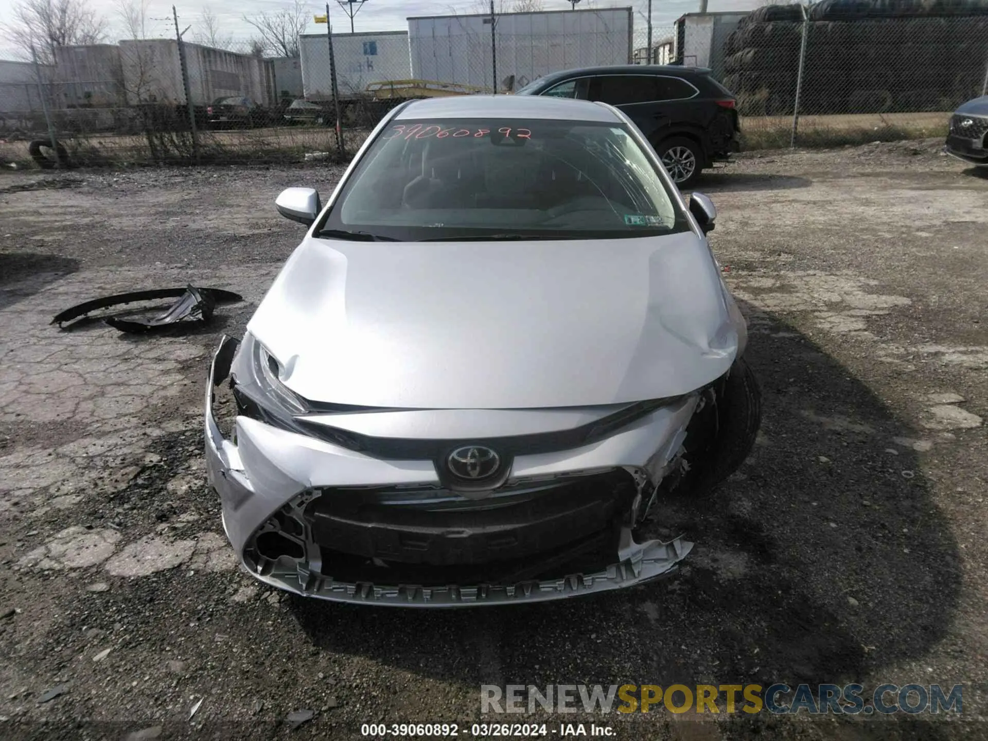 6 Photograph of a damaged car JTDEPMAE7NJ202600 TOYOTA COROLLA 2022