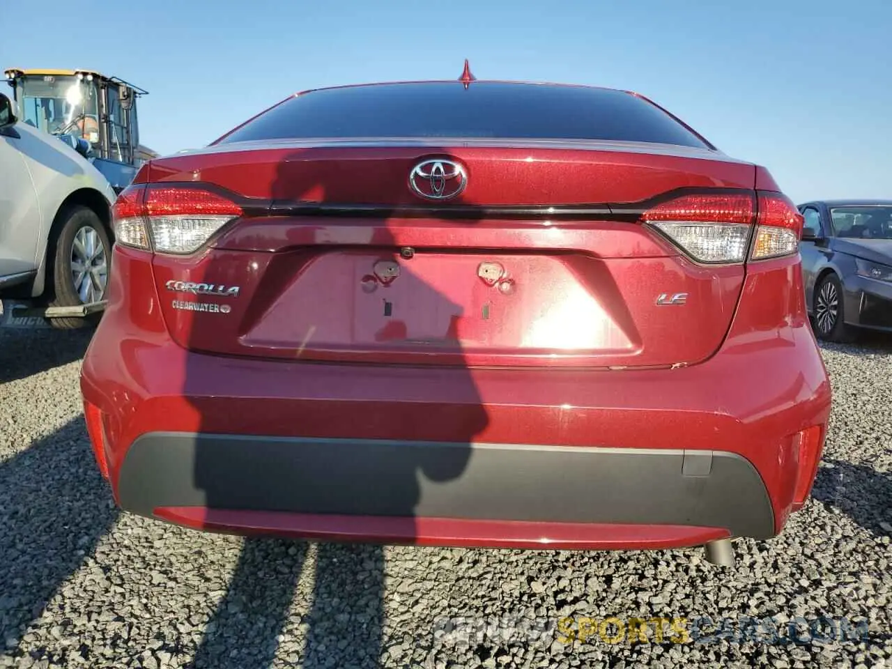 6 Photograph of a damaged car JTDEPMAE7NJ203570 TOYOTA COROLLA 2022