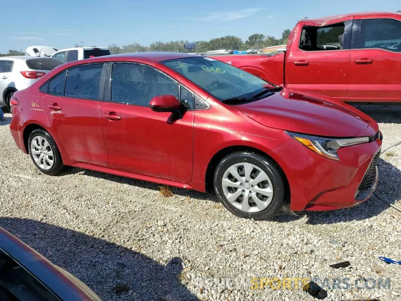 4 Photograph of a damaged car JTDEPMAE7NJ212172 TOYOTA COROLLA 2022